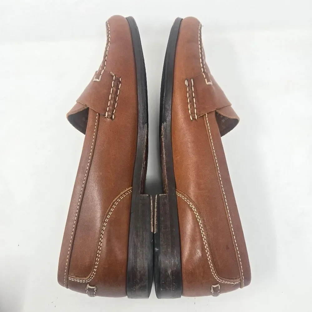 NATTY BEAU Men’s Penny Loafer Oxfords Leather Dress Shoes Sz 12‎ M